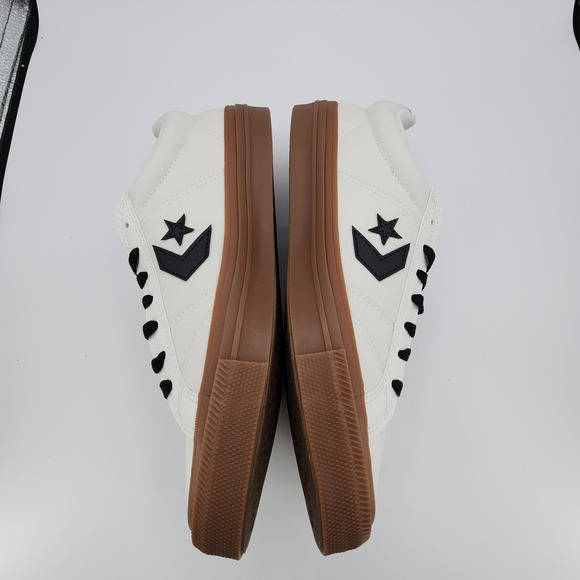 Converse Sport Casual Ox‎ Shoes Mens 10 White Black Low Sneakers NEW PLS READ - Picture 11 of 11